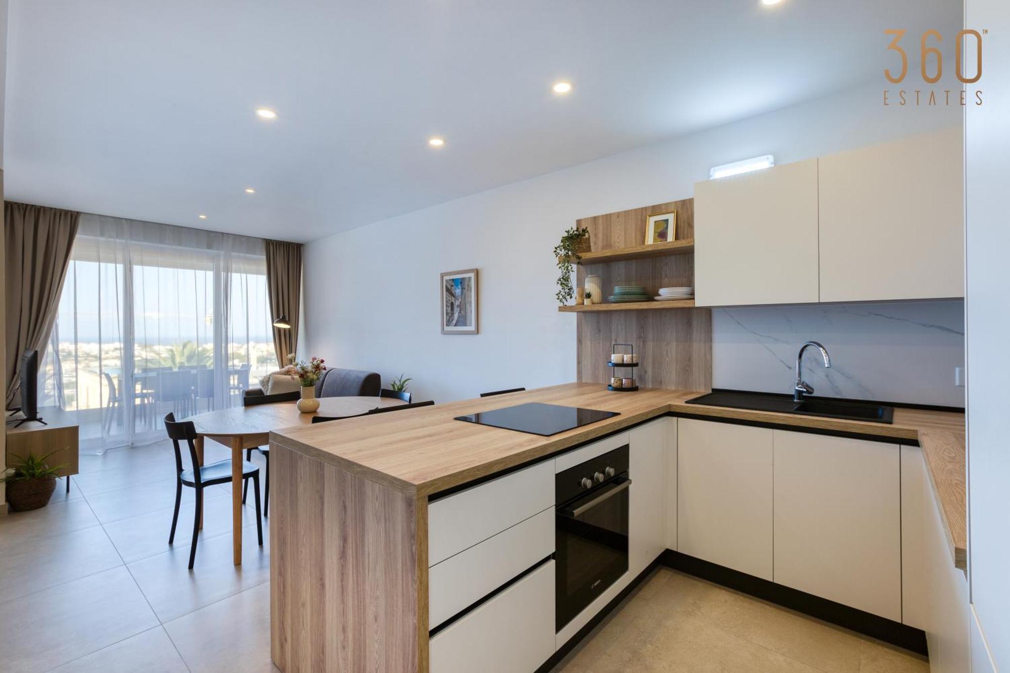 Special 3br With Private Terraces In Mellieha By 360 Estates Appartamento *