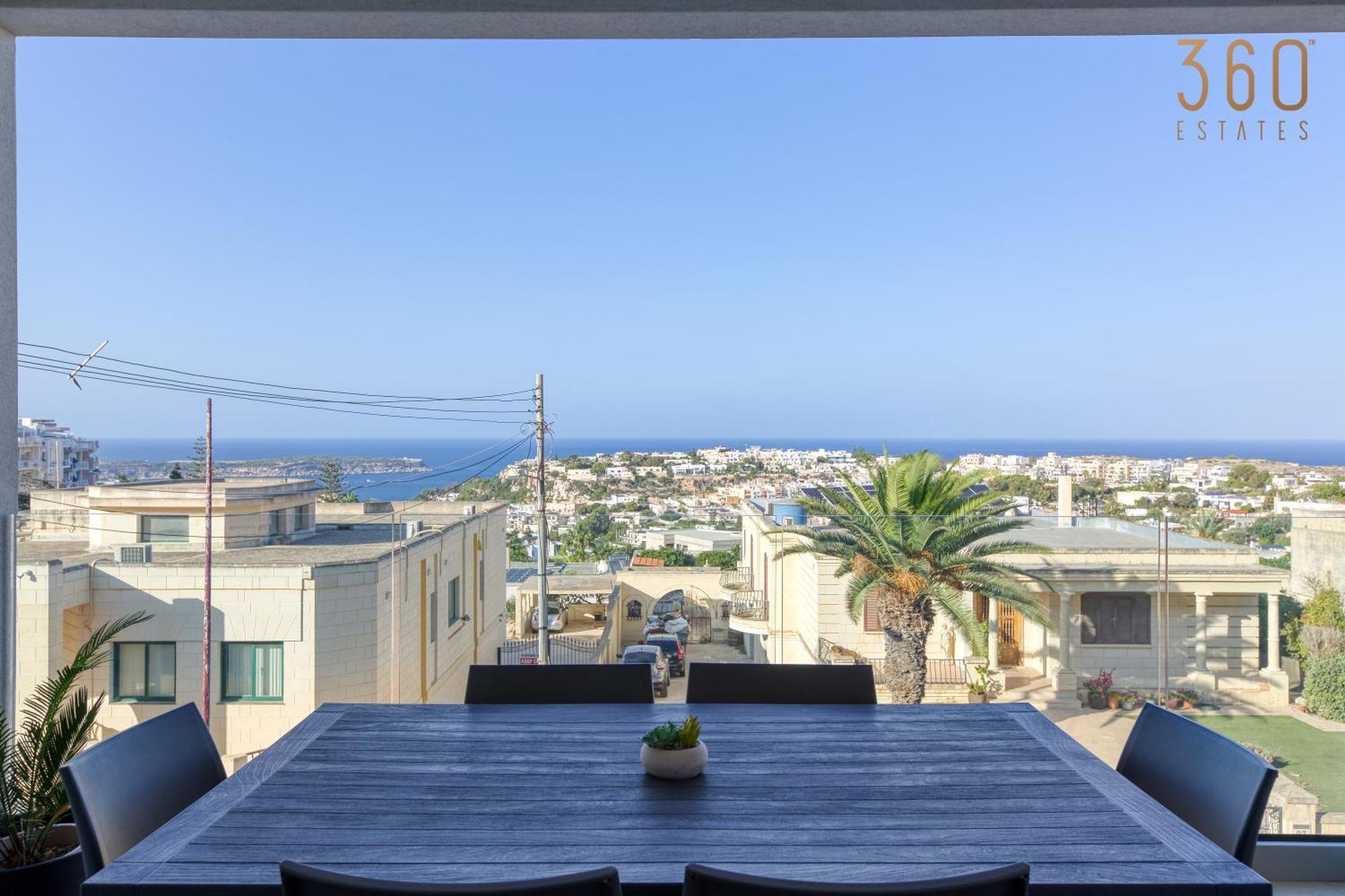Special 3br With Private Terraces In Mellieha By 360 Estates Appartamento *