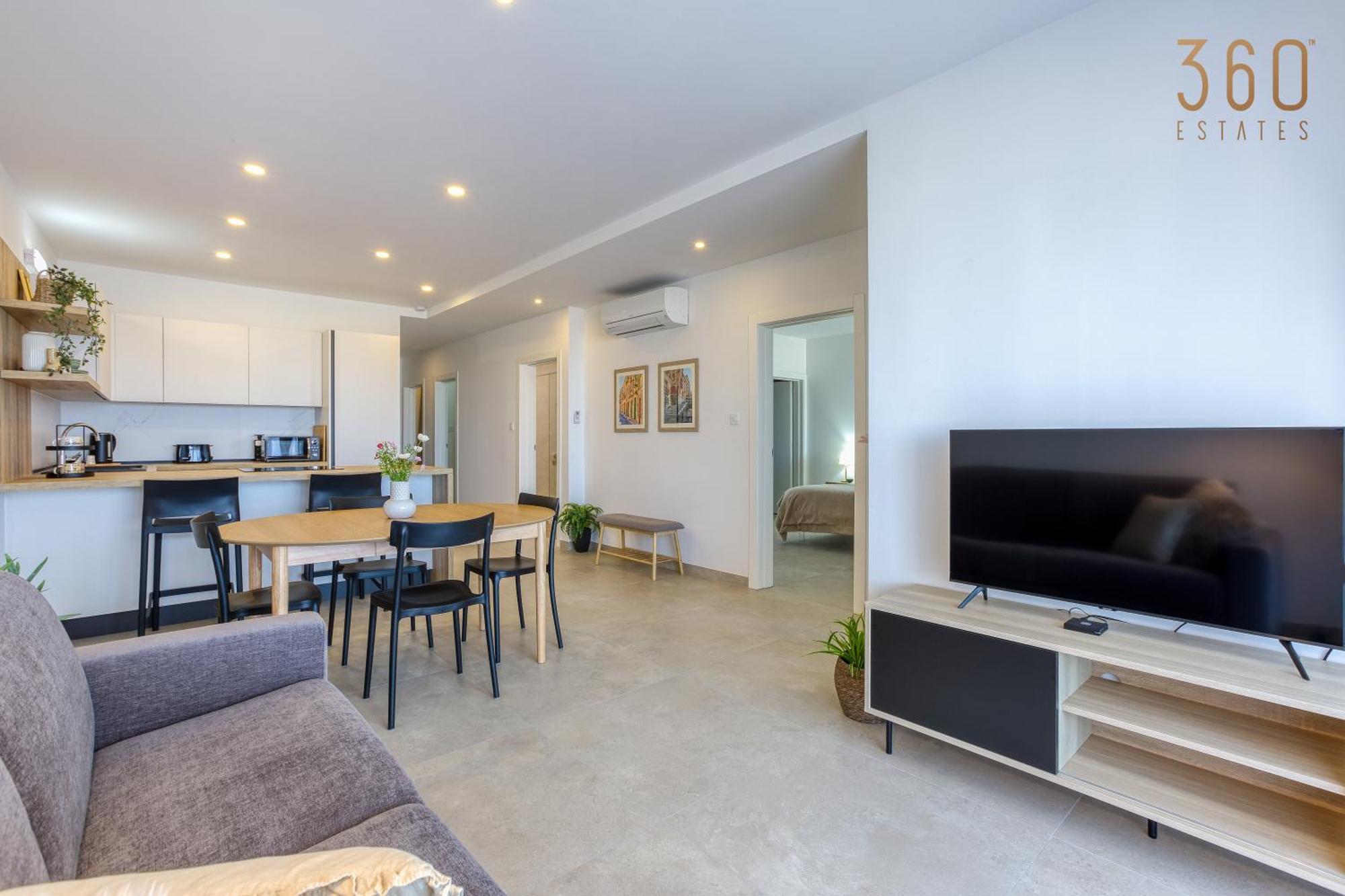 Appartamento Special 3br With Private Terraces In Mellieha By 360 Estates